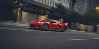 Man Looking Under the Hood of the 2025 Corvette Stingray