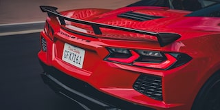 2025 Chevrolet Corvette Stingray Parked at a Golf Course