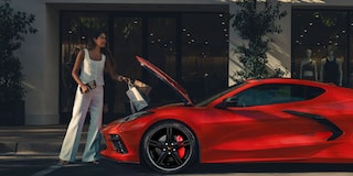 2025 Chevrolet Corvette Stingray Side Profile Driving
