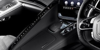 Driver Seat Perspective View of the Interior of a 2025 Chevy Corvette Stingray