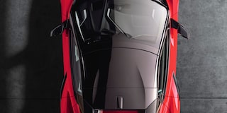 Rear Tail Light on the 2025 Corvette Stingray