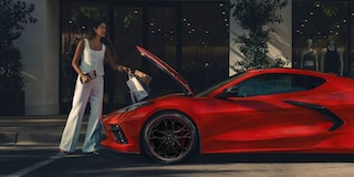 2025 Chevrolet Corvette Stingray Side Profile Driving