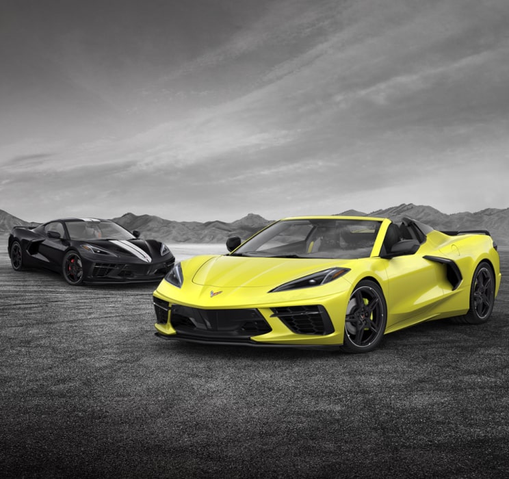 Corvette Silver Flame Series