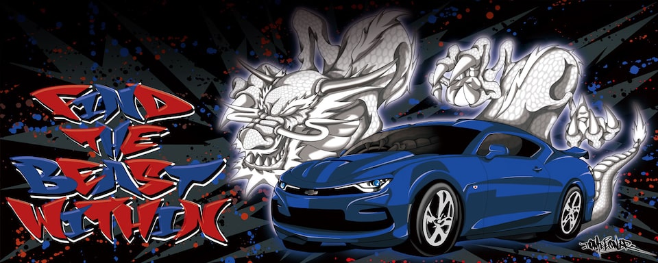 BEAST DRIVING WITH CAMARO CAMPAIGN