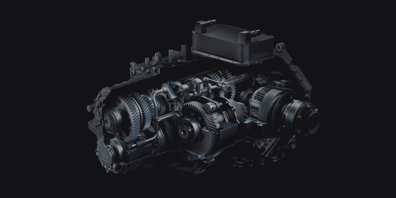 8速デュアルクラッチトランスミッション