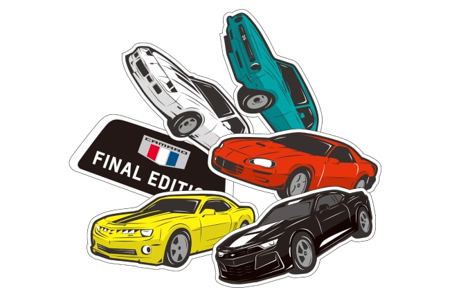 イラストステッカーセット