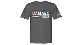 カマロUSAメイドアメリカン オリジナルグレーTシャツ