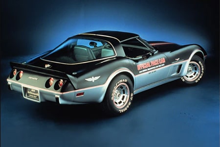 1978年 “コルベット”がインディ500のペースカーに