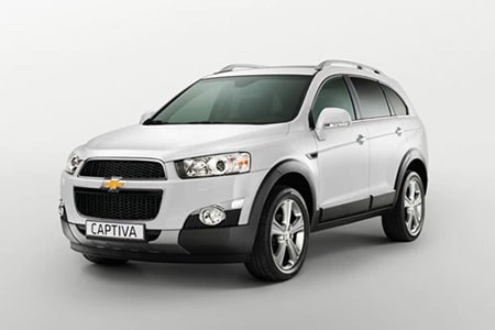 2011年 7シーターSUV“シボレー・キャプティバ”日本デビュー