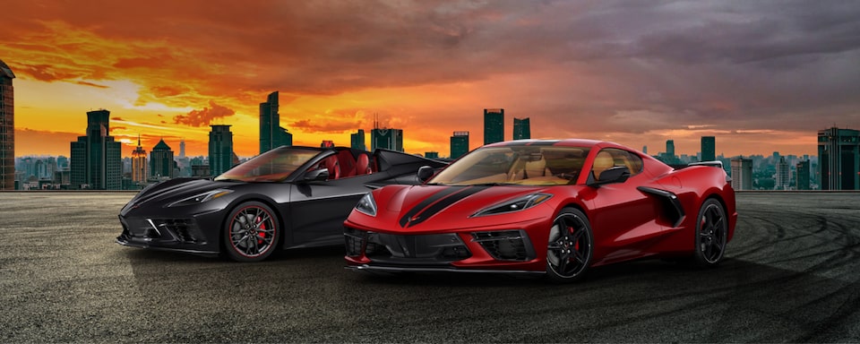 CORVETTE RED FLAME SERIES