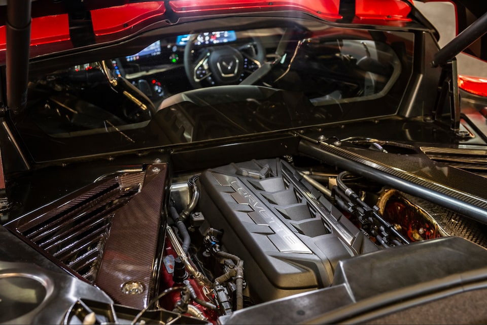 コルベット V型8気筒エンジン