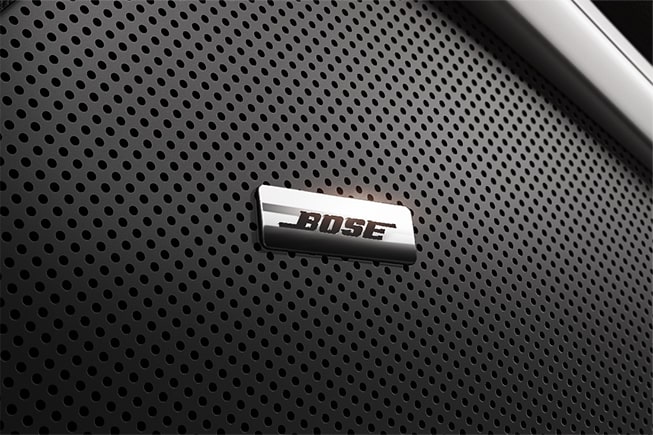 Bose®の豊かなサウンド